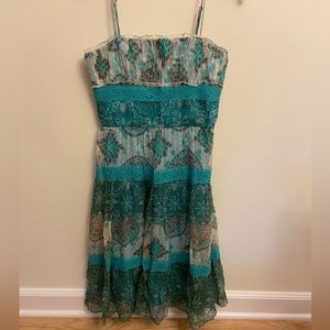 Beautiful Blue Midi Dress